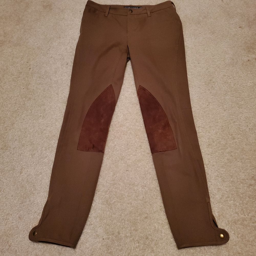 Polo Ralph Lauren Brown Riding Skinny Pants Size 2